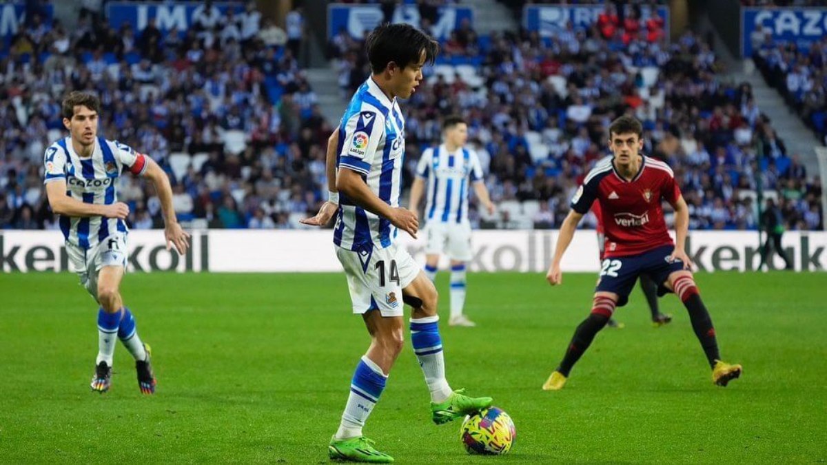 Kubo atua pela Real Sociedad atualmente