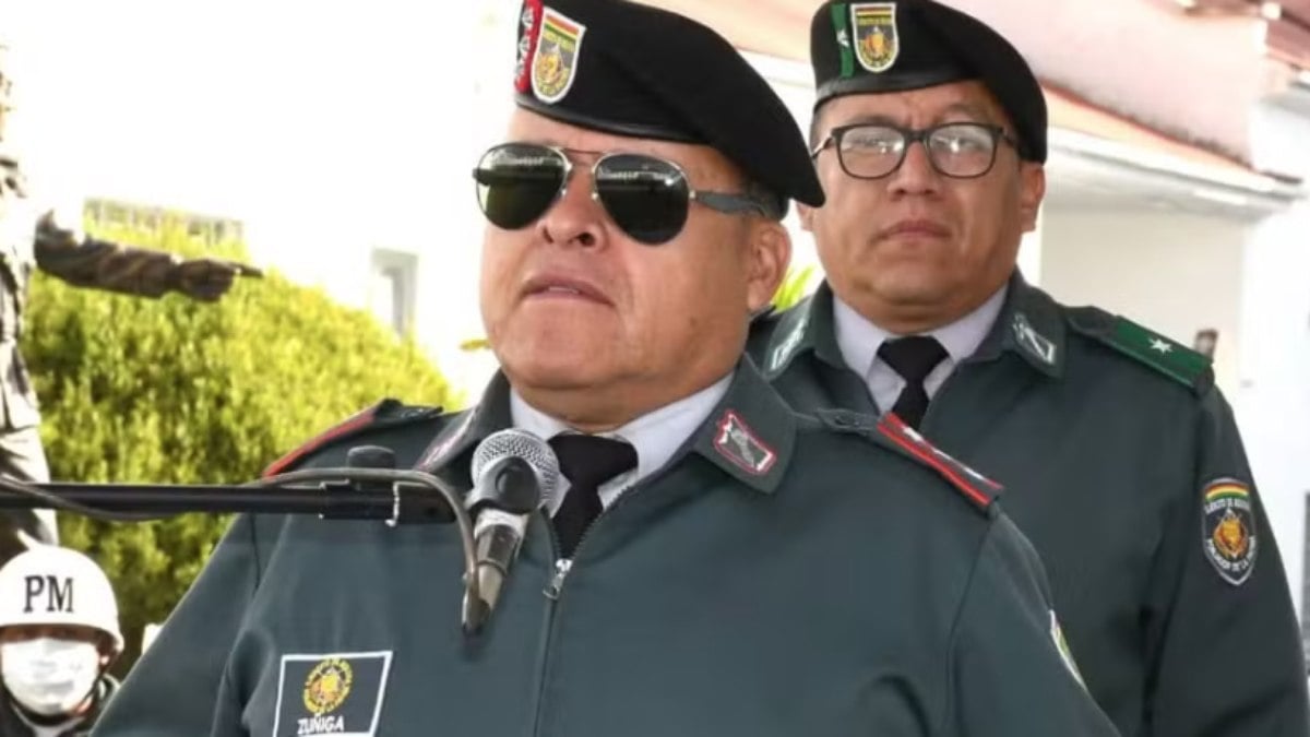 General Juan José Zúñiga foi preso na noite desta quarta-feira (26)