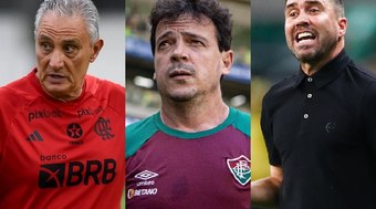 Tite, Diniz e Coudet iniciam o Brasileirão pressionados