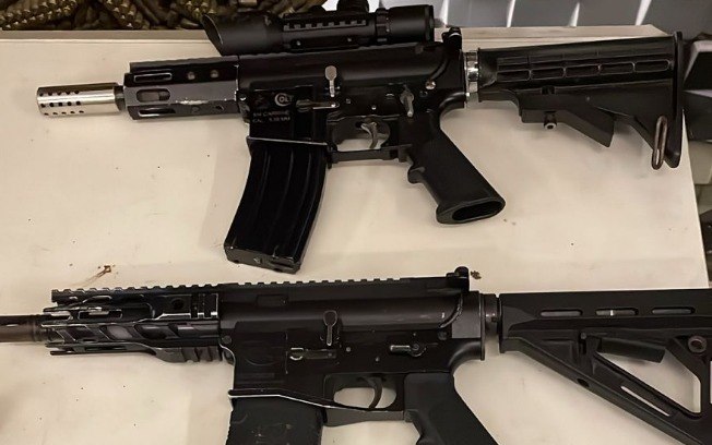 Armas apreendidas