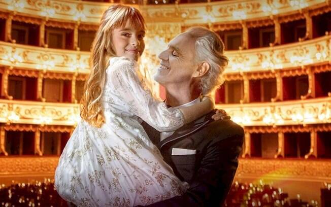 Andrea Bocelli lança a versão ao vivo de “Hallelujah” com sua filha Virginia