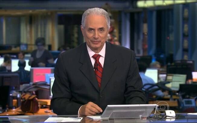 William Waack foi afastado do Jornal da Globo após vídeo em que realiza comentários racistas vazar na internet