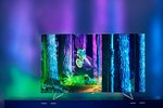 Smart TV que faz show de luzes na parede promete visual de cinema
