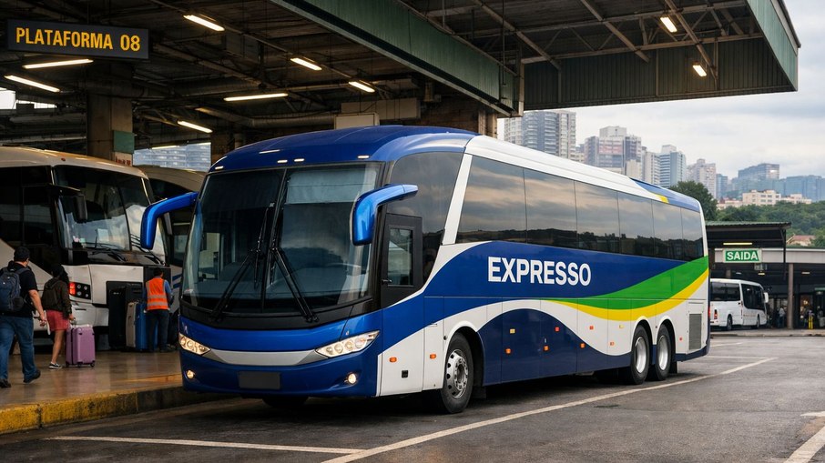 ônibus de viagem