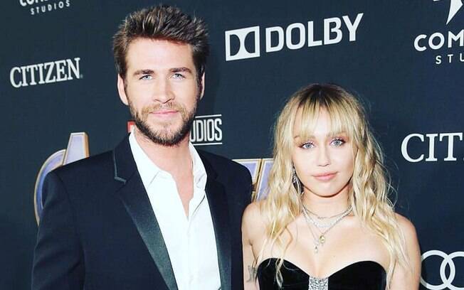 Miley Cyrus e Liam Hemsworth 
