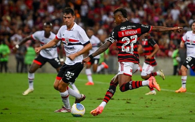 Flamengo larga o BR-24 na frente. São Paulo penou nas mãos de Carpini 