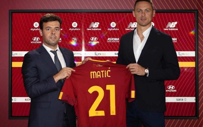 Matic, ex-United, é anunciado como novo reforço da Roma