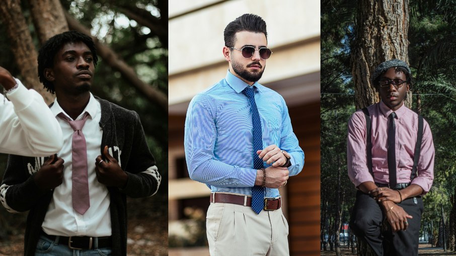 Camisas brancas e azuis seguem entre as opções mais versáteis