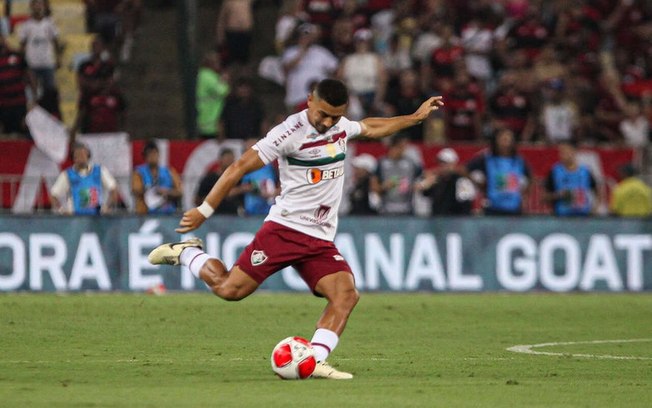 André, do Fluminense, minimizou a marca negativa de 13 jogos de jejum em clássicos - Foto: Lucas Merçon/Fluminense FC