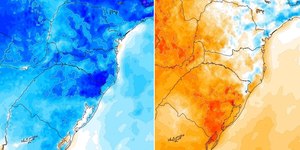 Semana começa com frio intenso, mas calor volta nos próximos dias