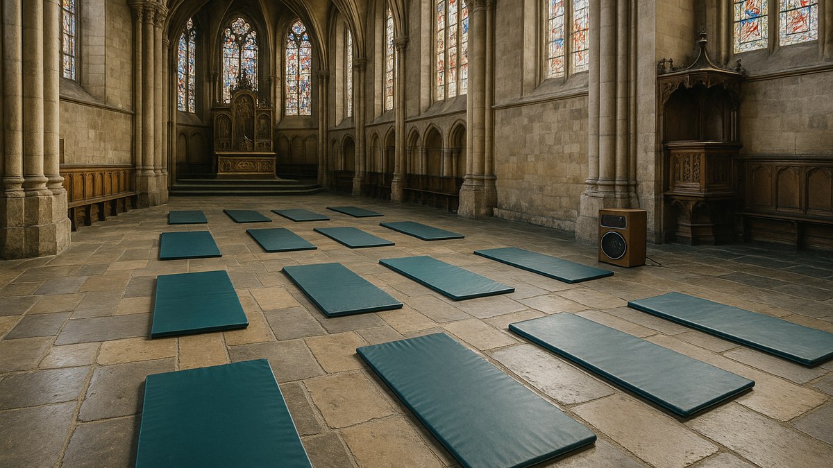 Templos históricos estão sendo reinventados na Europa Templos históricos estão sendo reinventados na Europa