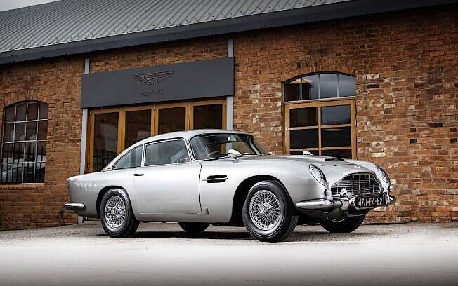 Aston Martin DB5 de James Bond  em 007 Thunderball é uma das peças de coleção mais exclusivas para a série de filmes