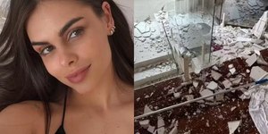 Mãe da filha de Neymar passa apuro após teto desabar: "Terapia"