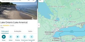 Após decreto de Trump, Google Maps muda nome de lago entre EUA e Canadá