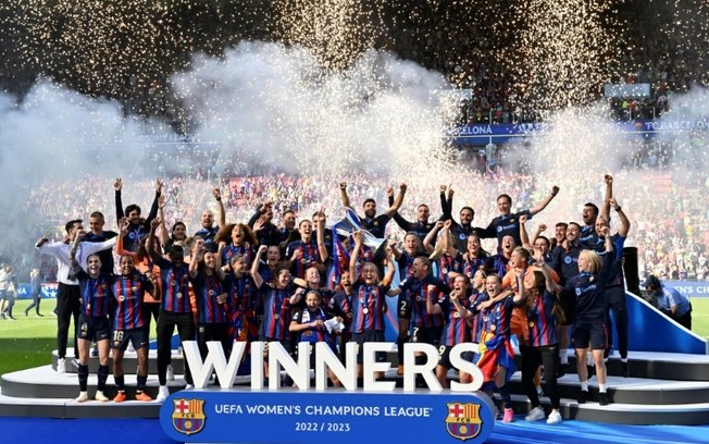 Barcelona é o atual campeão da Liga dos Campeões feminina