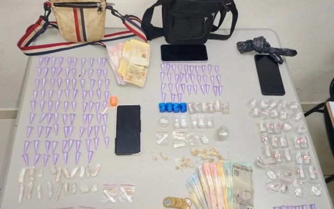 Trio é preso com drogas e dinheiro em operação da Força Tática no Parque São Paulo