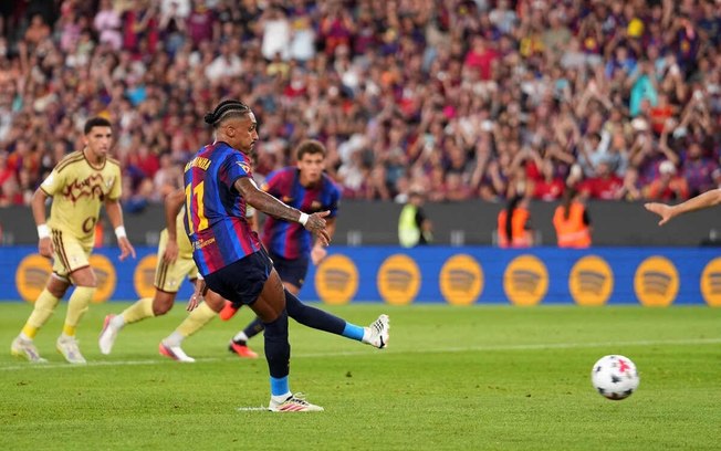 Raphinha é o capitão do Barcelona para a temporada 2026/27 Raphinha é o capitão do Barcelona para a temporada 2026/27