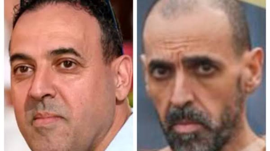 Eli Sharabi, antes e depois de passar 491 dias nos túneis do Hamas. Eli Sharabi, antes e depois de passar 491 dias nos túneis do Hamas.