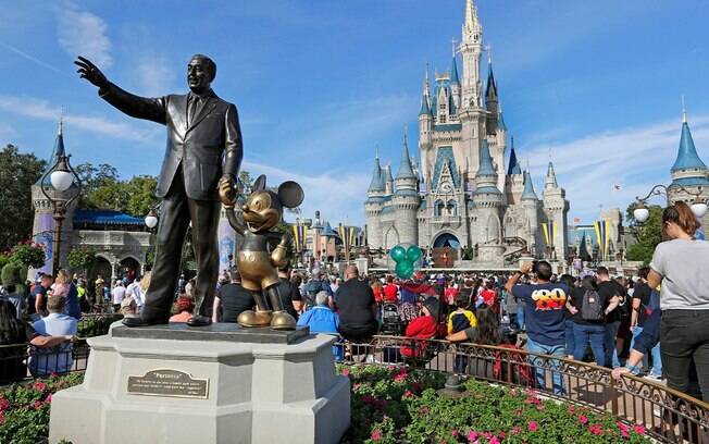 Disney prevê perder cerca de US$ 175 milhões em seus parques temáticos por conta do coronavírus