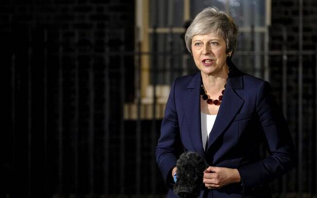 Primeira-ministra do Reino Unido, Theresa May 