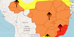 Inmet emite alerta de grande perigo de chuva para 5 estados