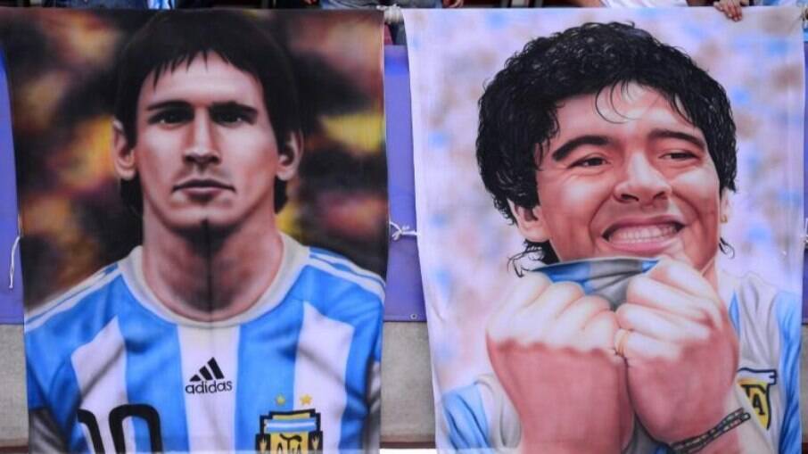 Messi e Maradona