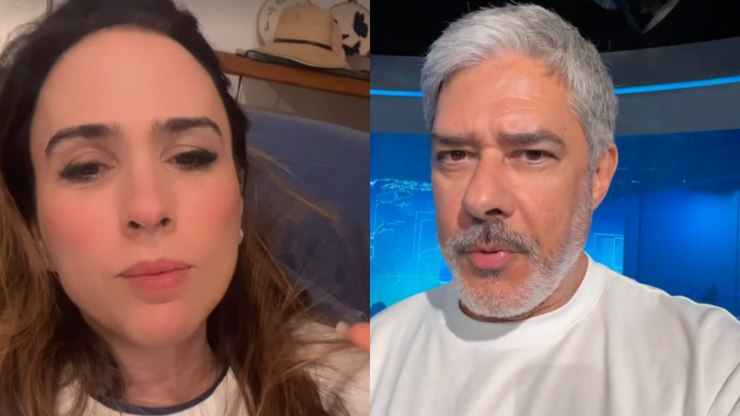 Tata Werneck faz convite inusitado a William Bonner