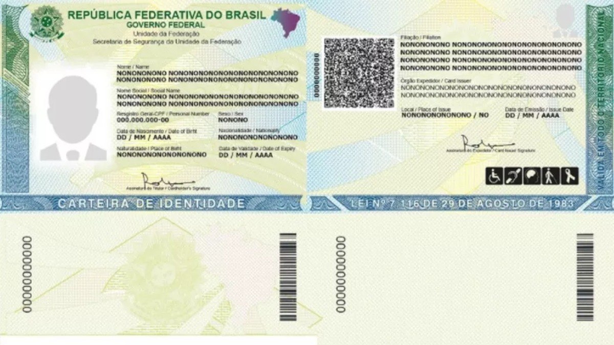 Veja os detalhes, divulgados pela Secretaria de Segurança de São Paulo, que permitem identificar a autenticidade da nova carteira de identidade