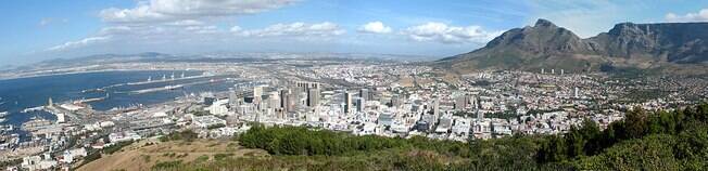Cidade do Cabo uma das capitais da África do Sul país mais afetado pelo novo coronavírus no continente África coronavírus