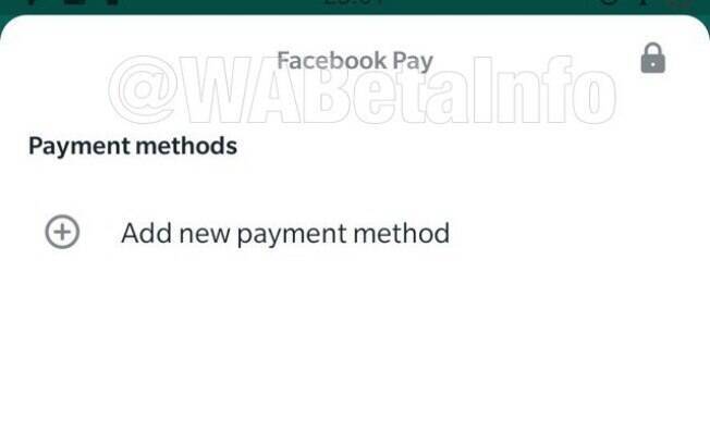 O WABetaInfo encontrou evidências do Facebook Pay na versão de testes do WhatsApp no México. 