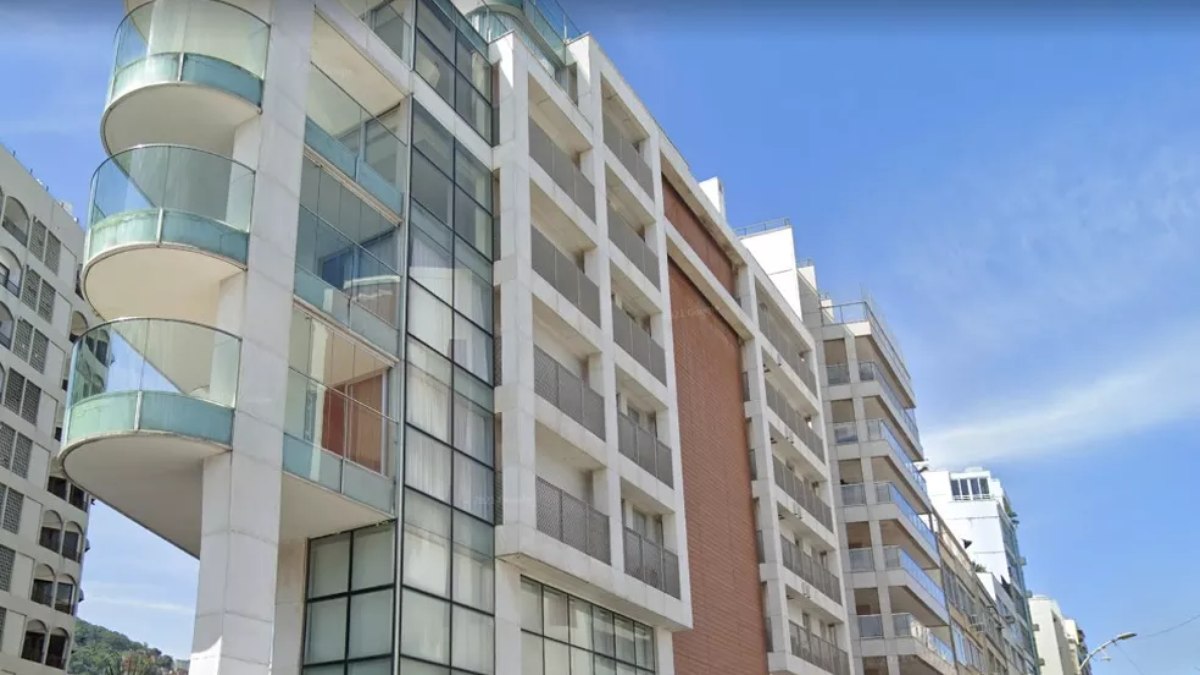 Prédio em Ipanema onde golpistas alugaram e furtaram apartamento