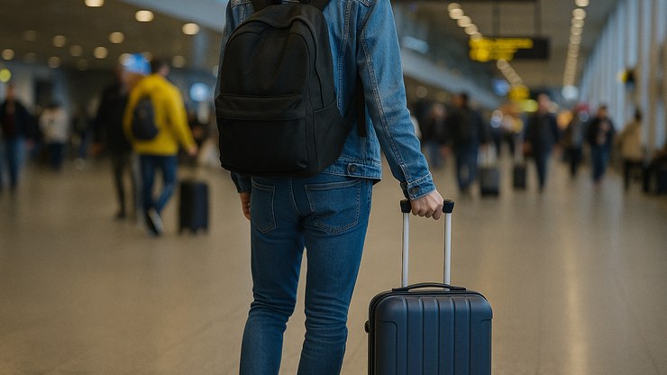 Governo faz alerta sobre voos internacionais sem mala de mão