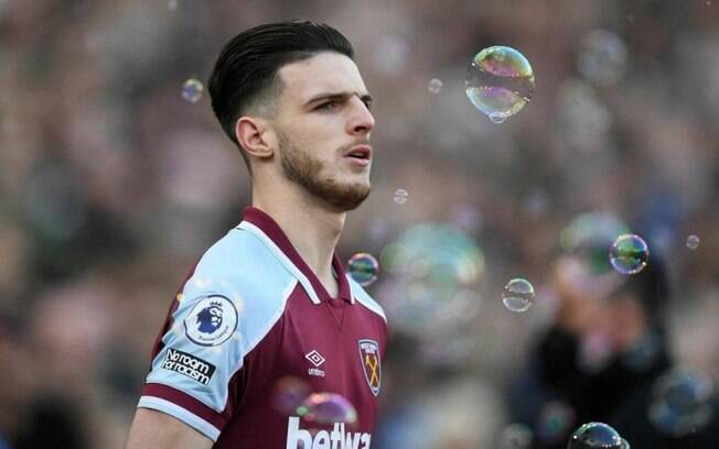 Declan Rice só deixará o West Ham por R$ 868 milhões