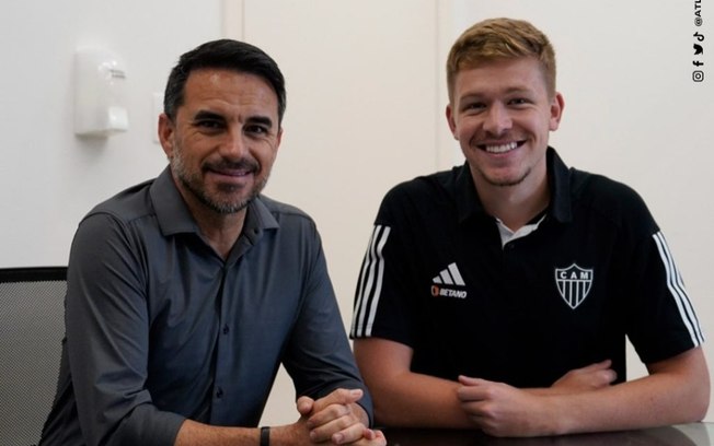 Atlético-MG anuncia renovação com Bruno Fuchs por mais uma temporada
