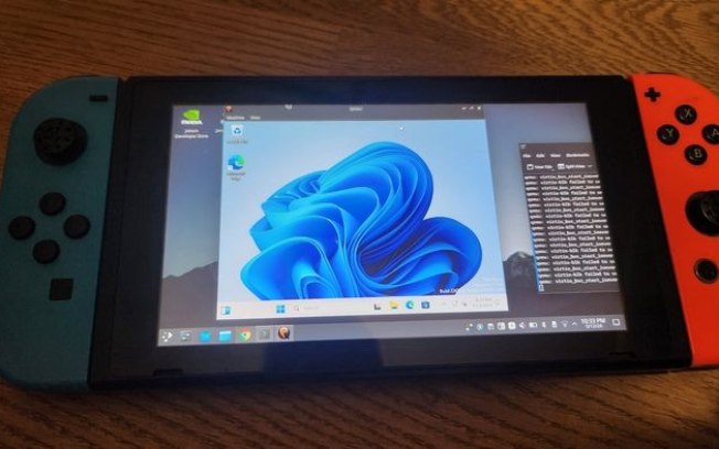Usuário instala Windows 11 no Nintendo Switch e resultado é surpreendente