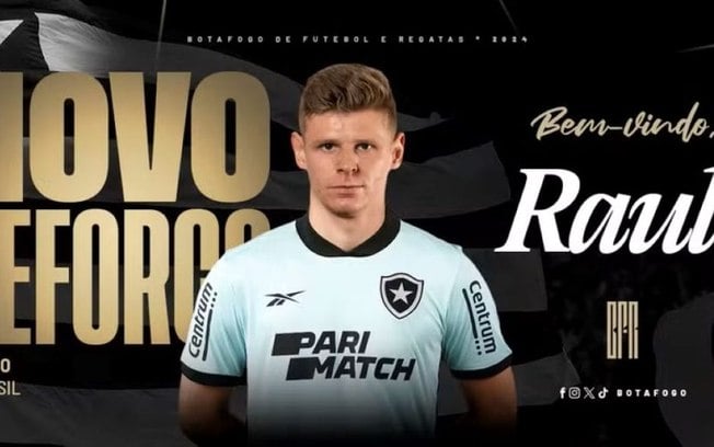 Raul, ex-São Luiz-RS é anunciado oficialmente pelo Botafogo