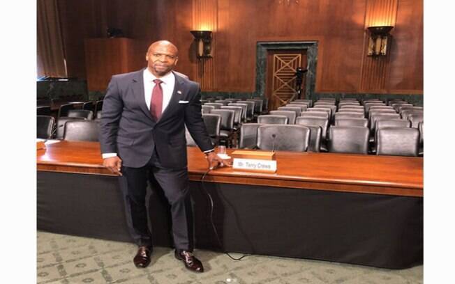 Terry Crews no Senado americano