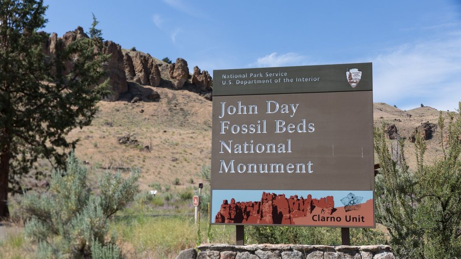Monumento Nacional John Day Fossil Beds, no Oregon, Estados Unidos