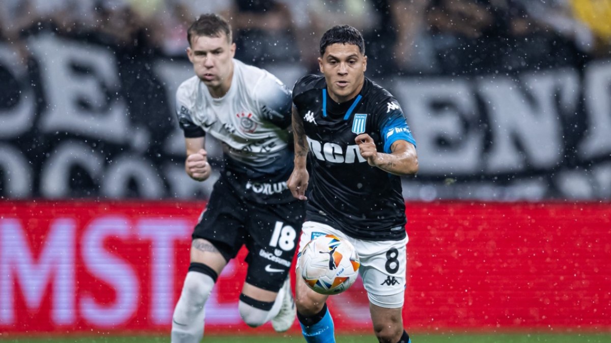 Corinthians e Racing empataram em 2 a 2 na ida da semi da Sul-Americana