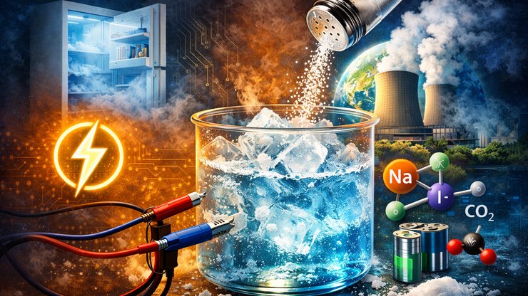 Tecnologia usa sal e eletricidade para substituir geladeiras