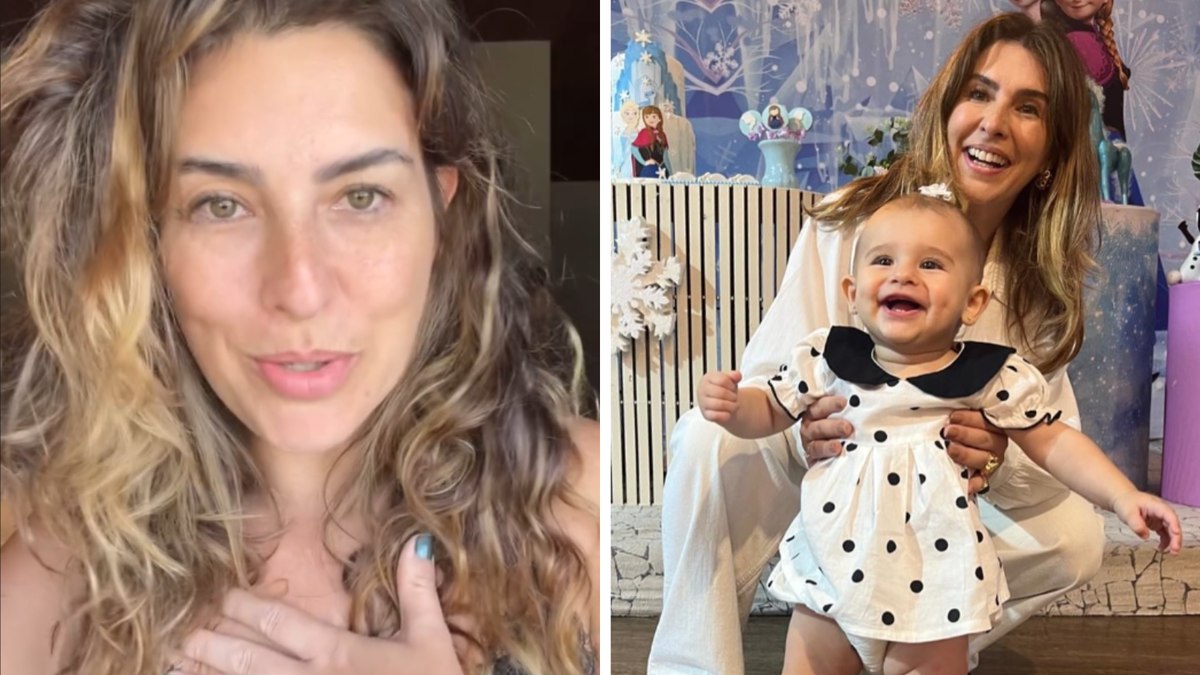 Fernanda Paes Leme explica viagem sem a filha de oito meses: 'É importante'