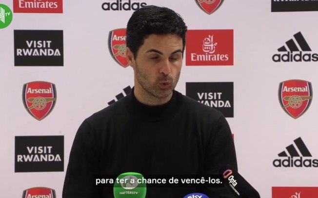 Arteta: ‘É uma pena porque nós realmente os dominamos’