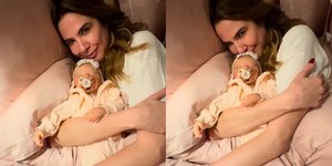 Após ver "parto", Luciana Gimenez aparece com bebê reborn