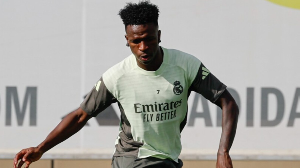 Vini Jr. é tema da imprensa espanhola após desempenho baixo em treino do Real Madrid