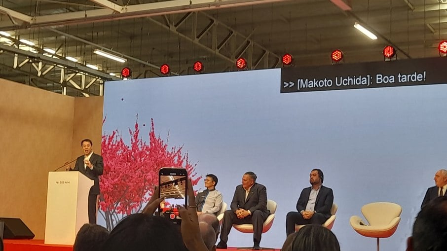 Evento na fábrica em Resende (RJ) contou com presença do Presidente e CEO da Nissan, Makoto Uchida
