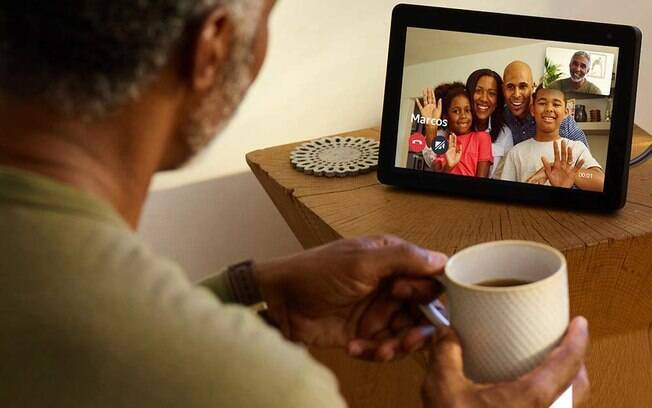 Echo Show 8 é o novo lançamento da Amazon