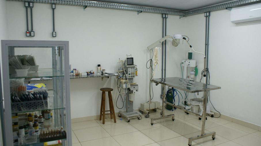 Sala de cirurgia da UBS Bem- Estar Animal