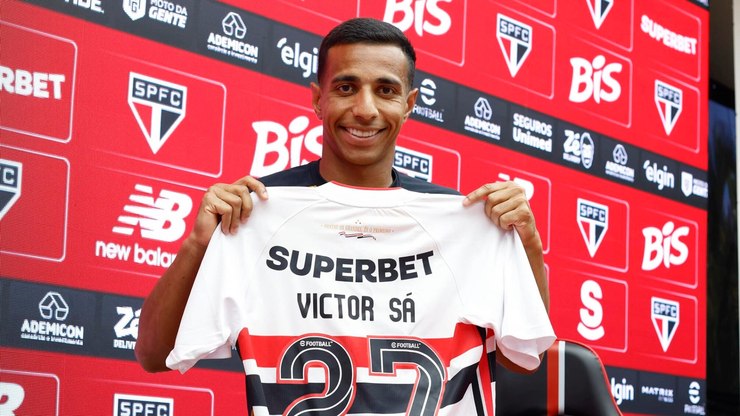 Victor Sá é apresentado no São Paulo, mas não pode jogar; entenda