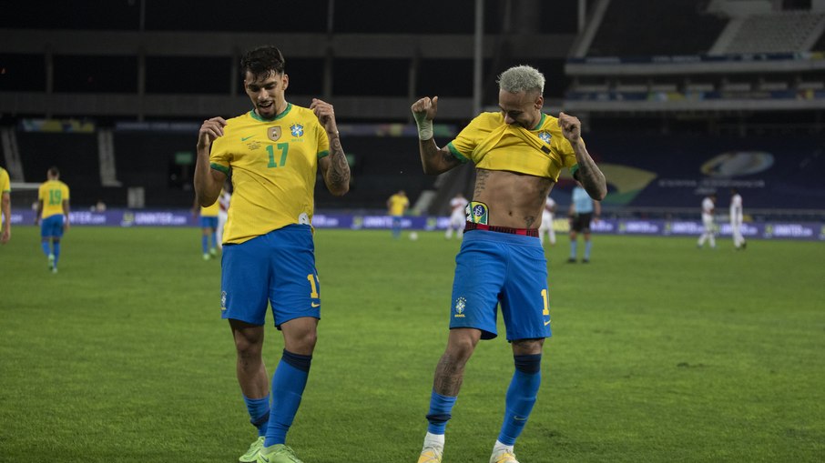Neymar saiu em defesa de Paquetá, meia do Brasil na Copa América