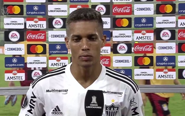 Pedrinho avalia estreia do Galo na Libertadores: 'Criamos, mas não fomos eficientes'